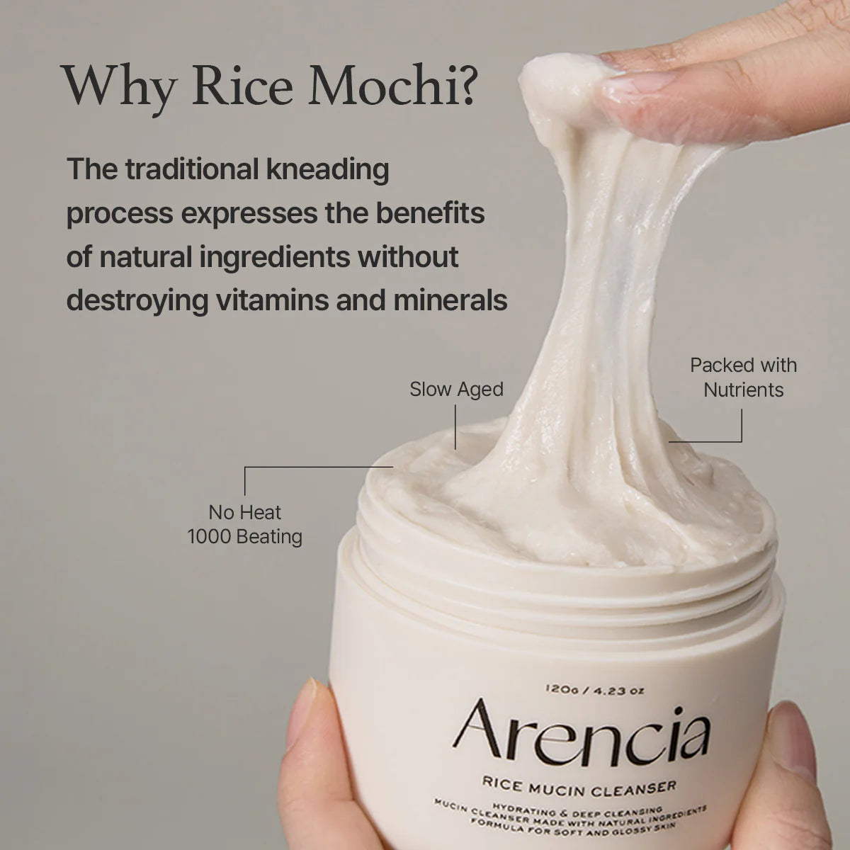 Rice Mucin Cleanser 120gr