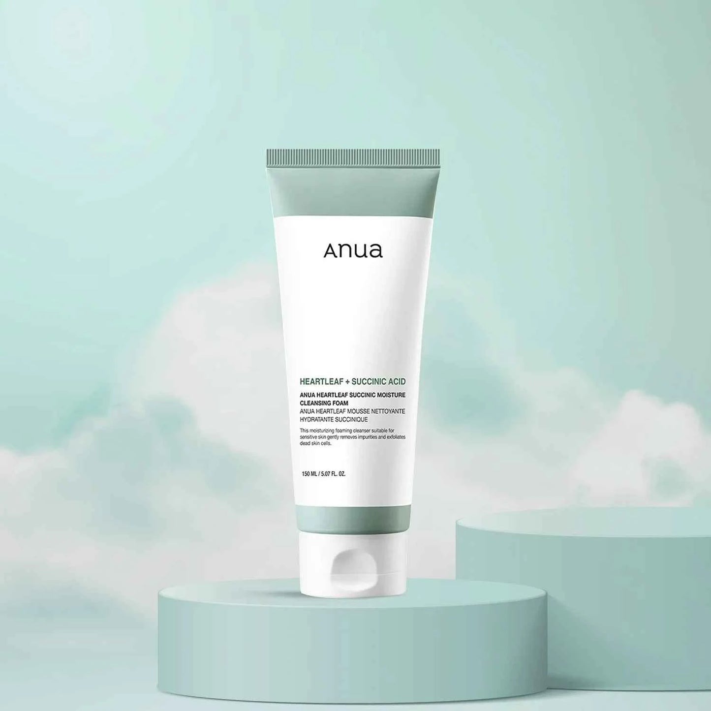 Heartleaf Succinic Moisture Cleansing Foam 150ml