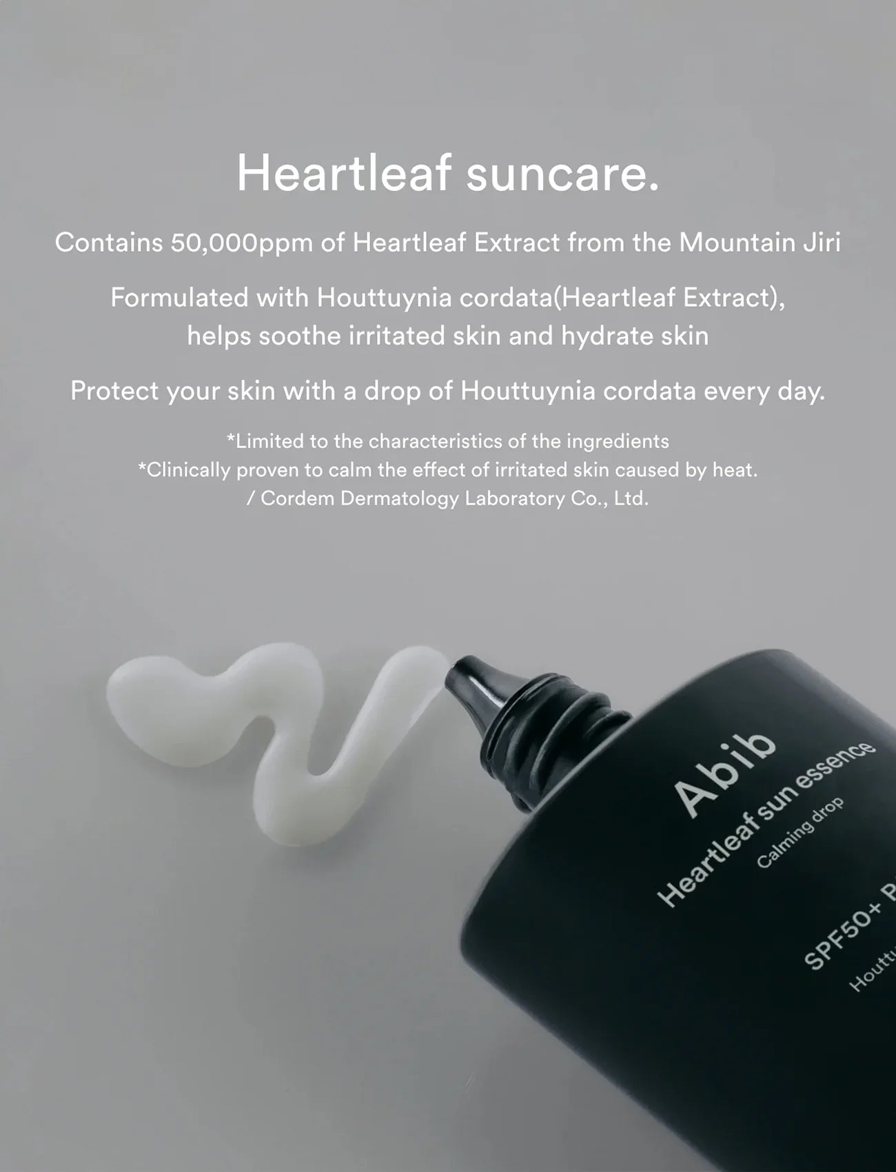 Heartleaf Sun Essence Calming Drop SPF50 PA++++ 50ml