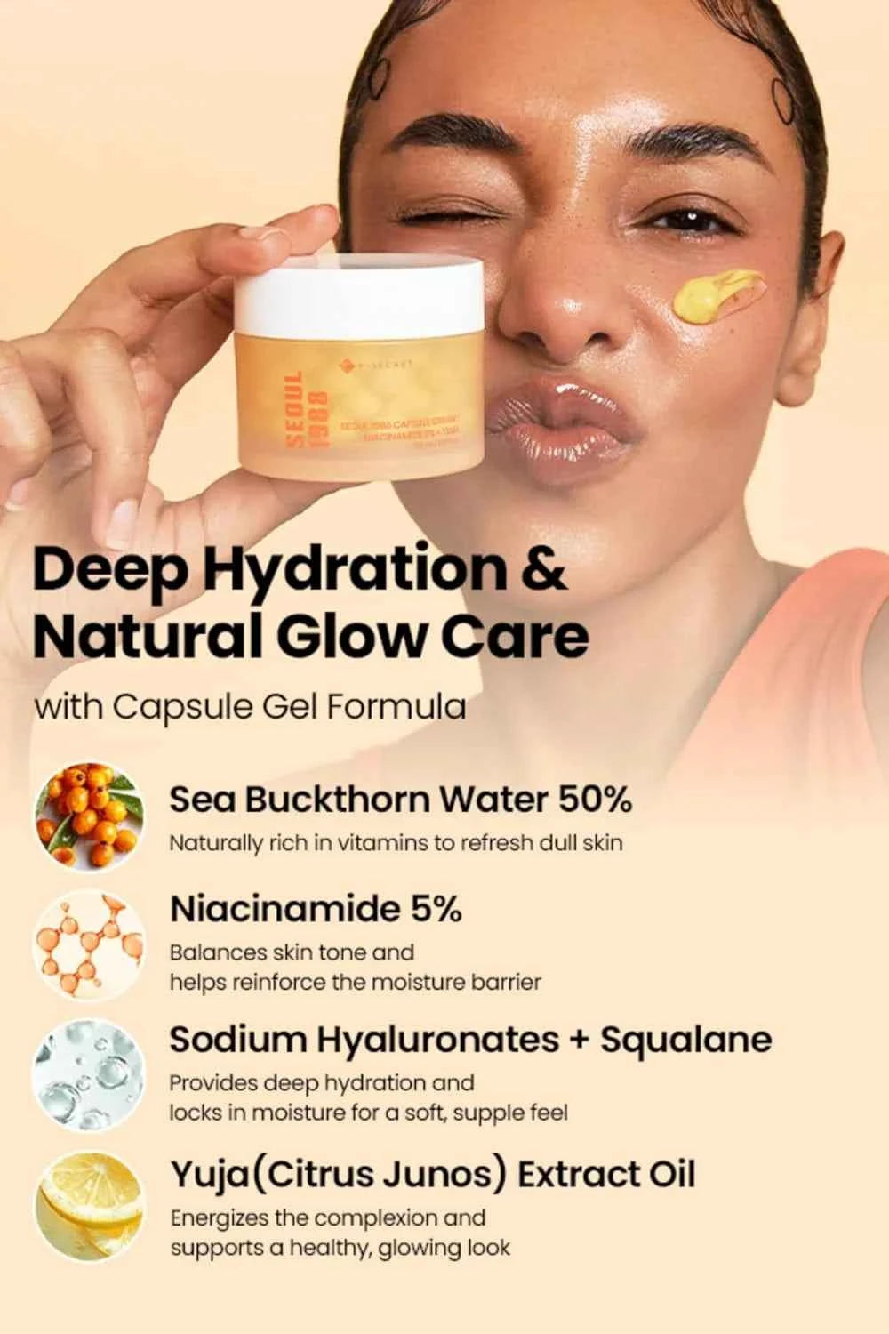 Capsule Cream: Niacinamide 5% + Yuja 50ml