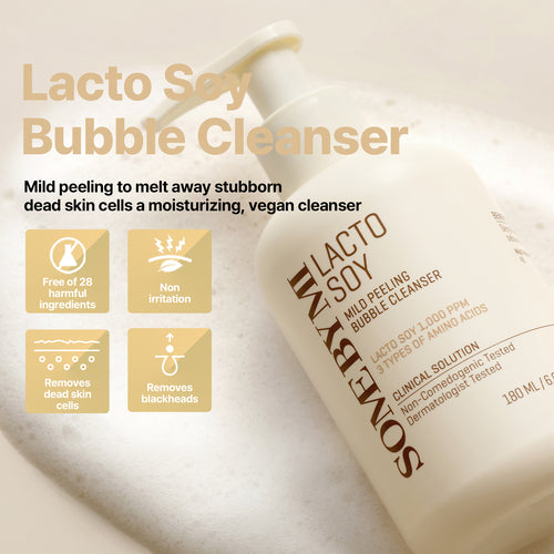 Lactosoy Mild Bubble Peeling Cleanser 180ml
