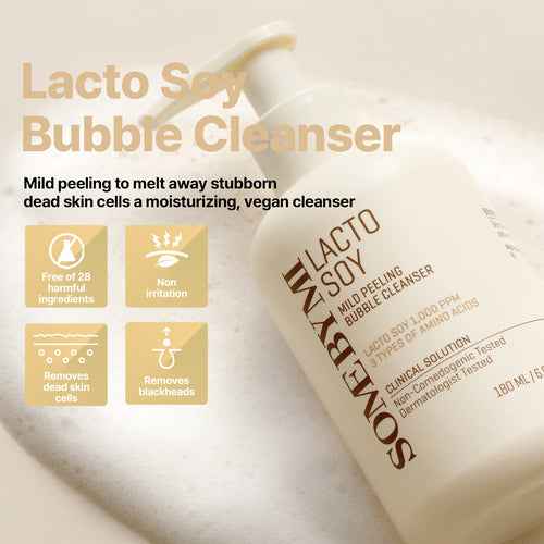 Lactosoy Mild Bubble Peeling Cleanser 180ml