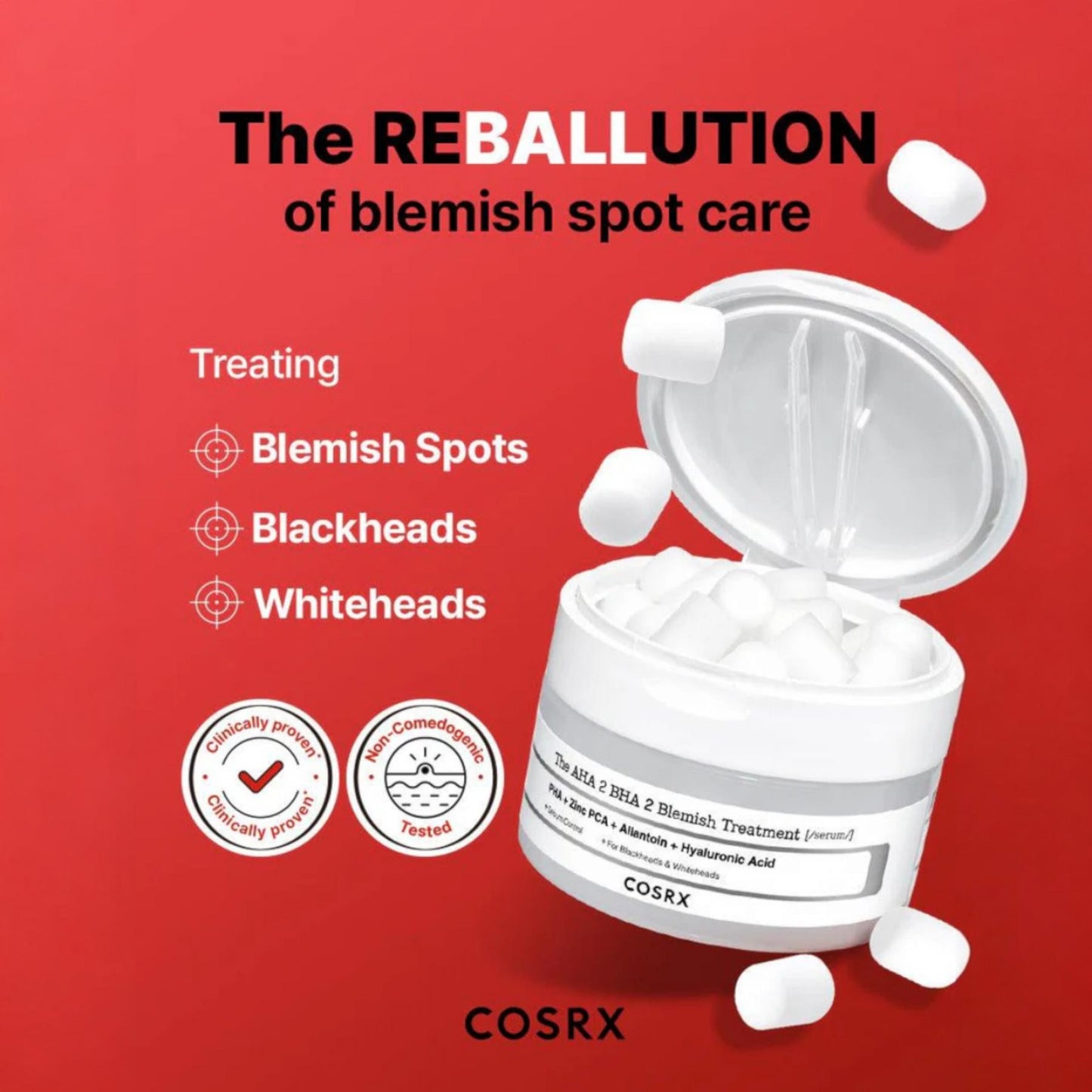 The AHA 2 BHA 2 Blemish Treatment Serum 50gr