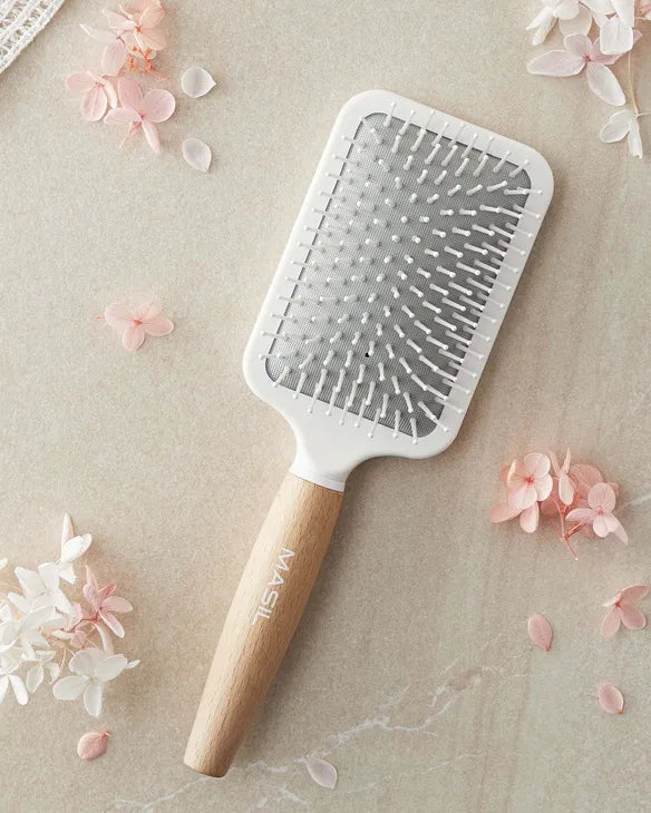Wooden Paddle Brush