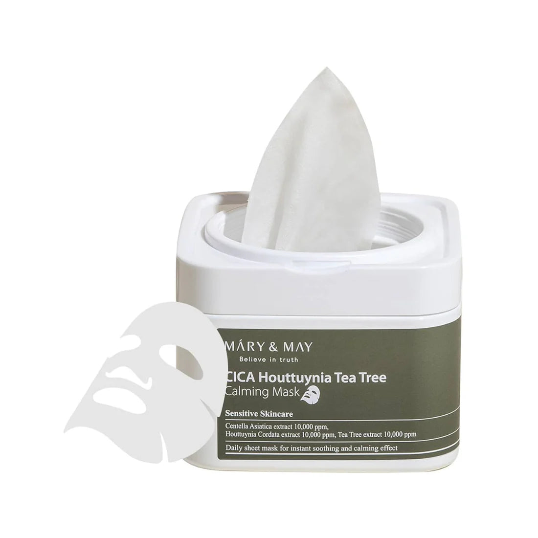 Cica Houttuynia Tea Tree Calming Mask 30τμχ