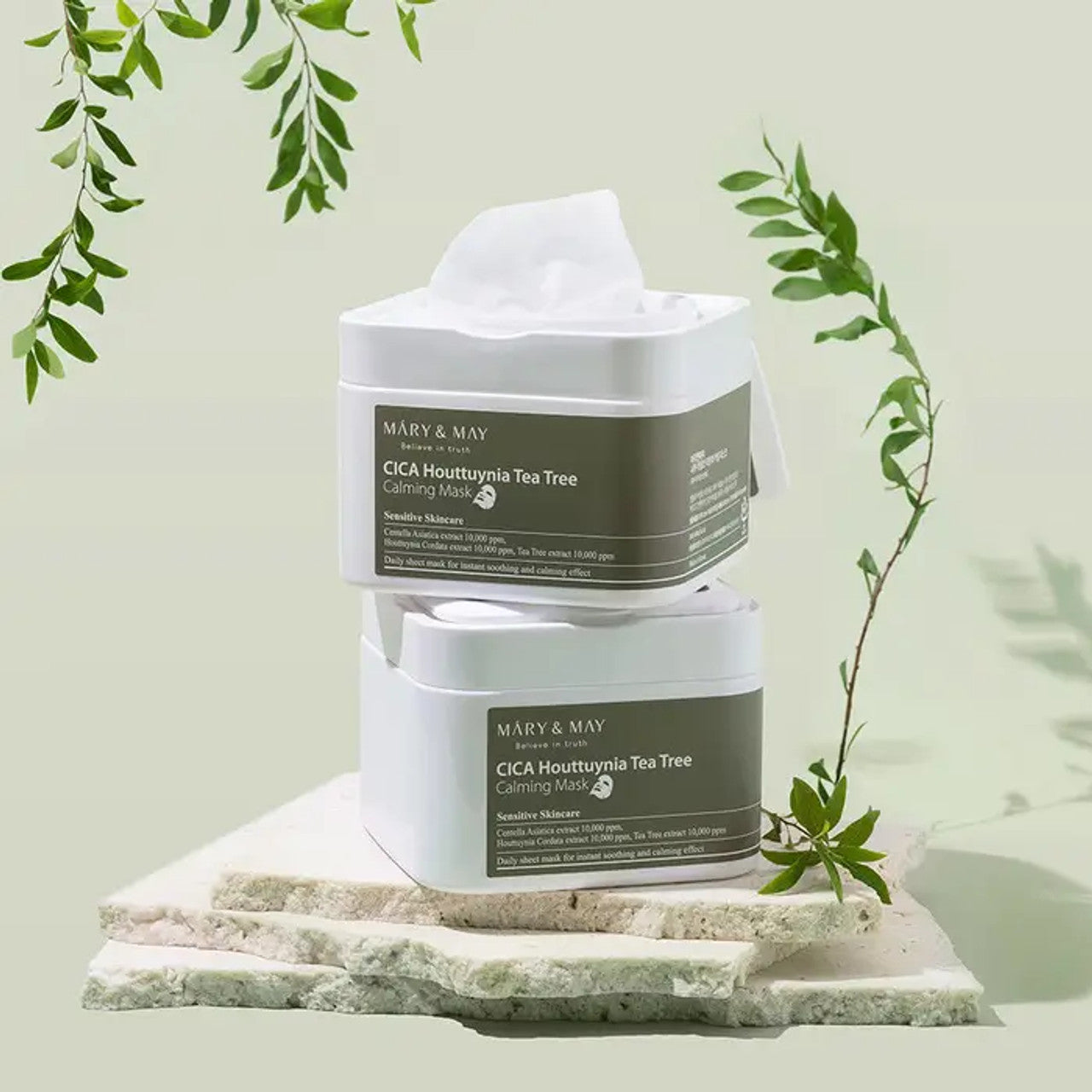 Cica Houttuynia Tea Tree Calming Mask 30τμχ
