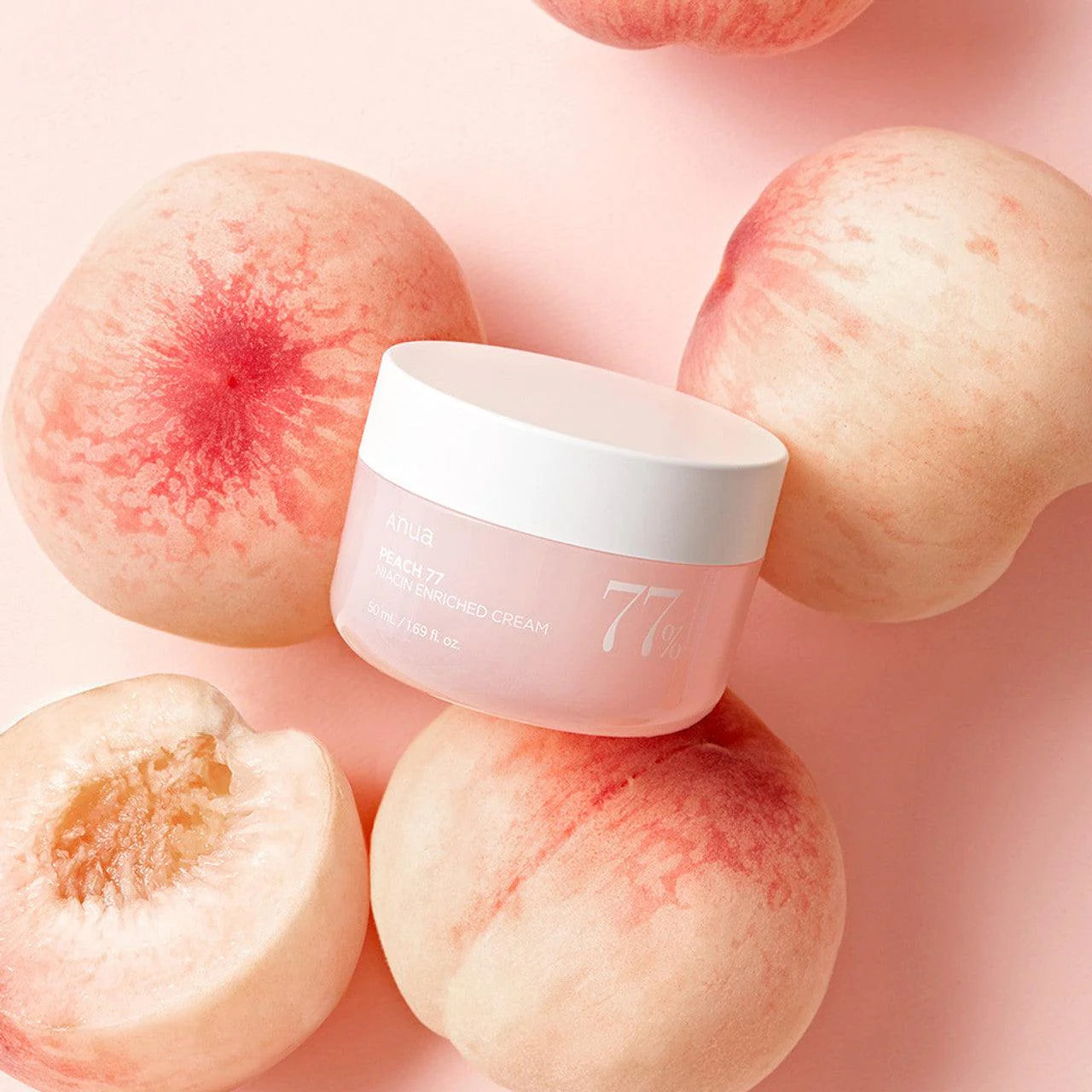 Peach 77% Niacin Enriched Cream 50ml
