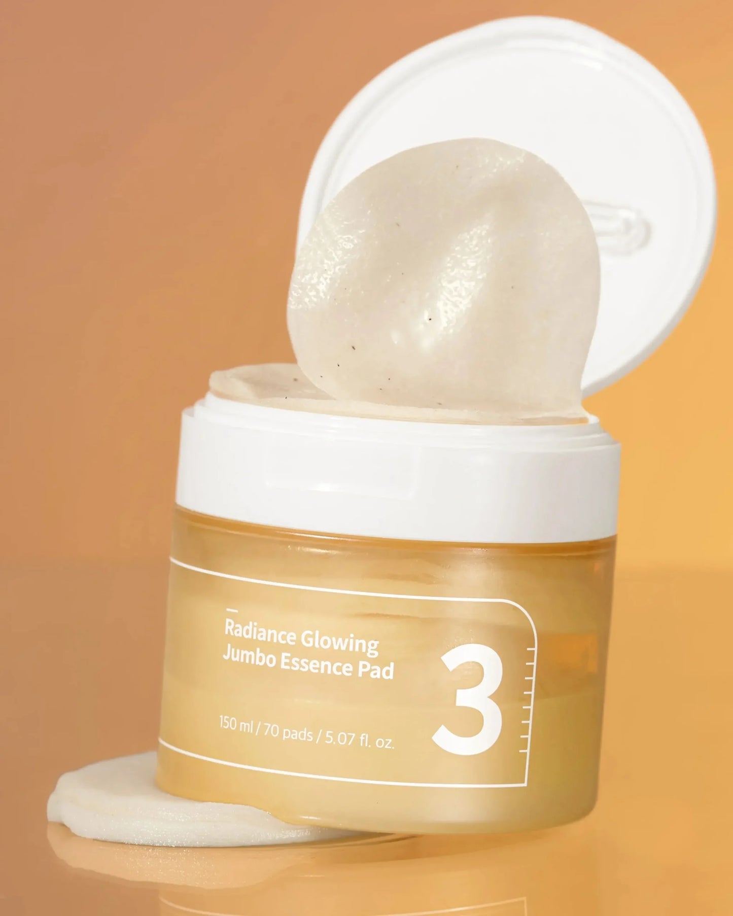 No.3 Radiance Glowing Jumbo Essence Pad 70pads