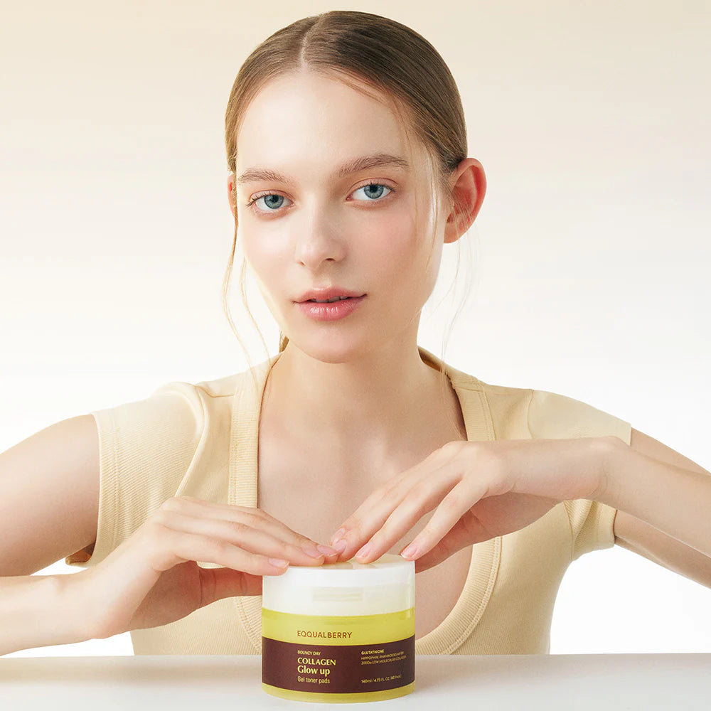 Collagen Glow Up Gel Toner Pad 60pads