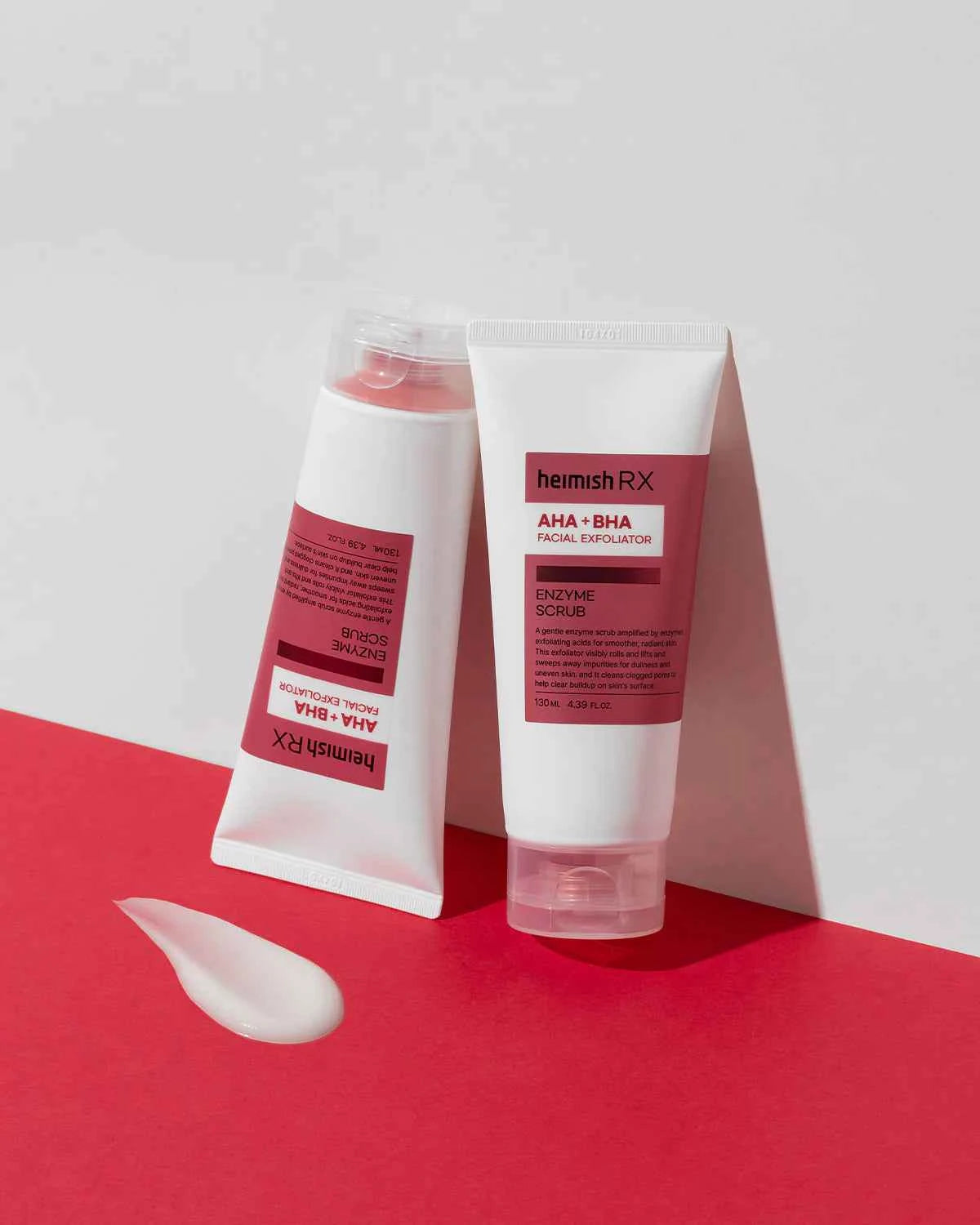 RX AHA + BHA Facial Exfoliator Enzyme Scrub