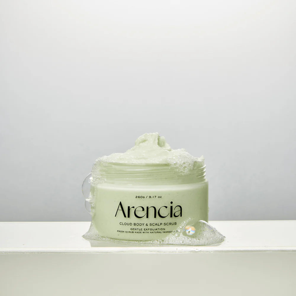 Fresh Cloud Body & Scalp Scrub (Geranium & Prim Rose) 260g