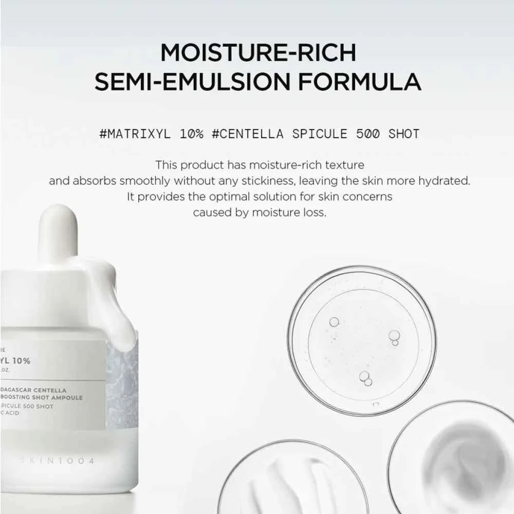 Madagascar Centella Matrixyl 10 Boosting Shot Ampoule 30ml