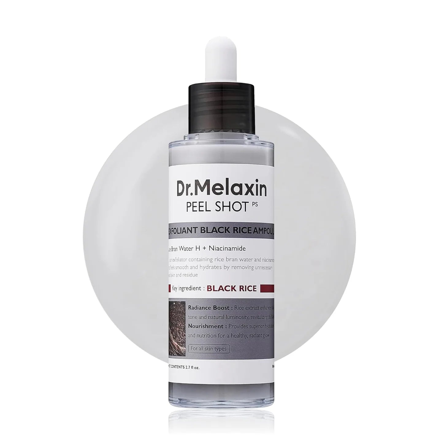 Peel Shot Exfoliant Black Rice Ampoule, 80ml