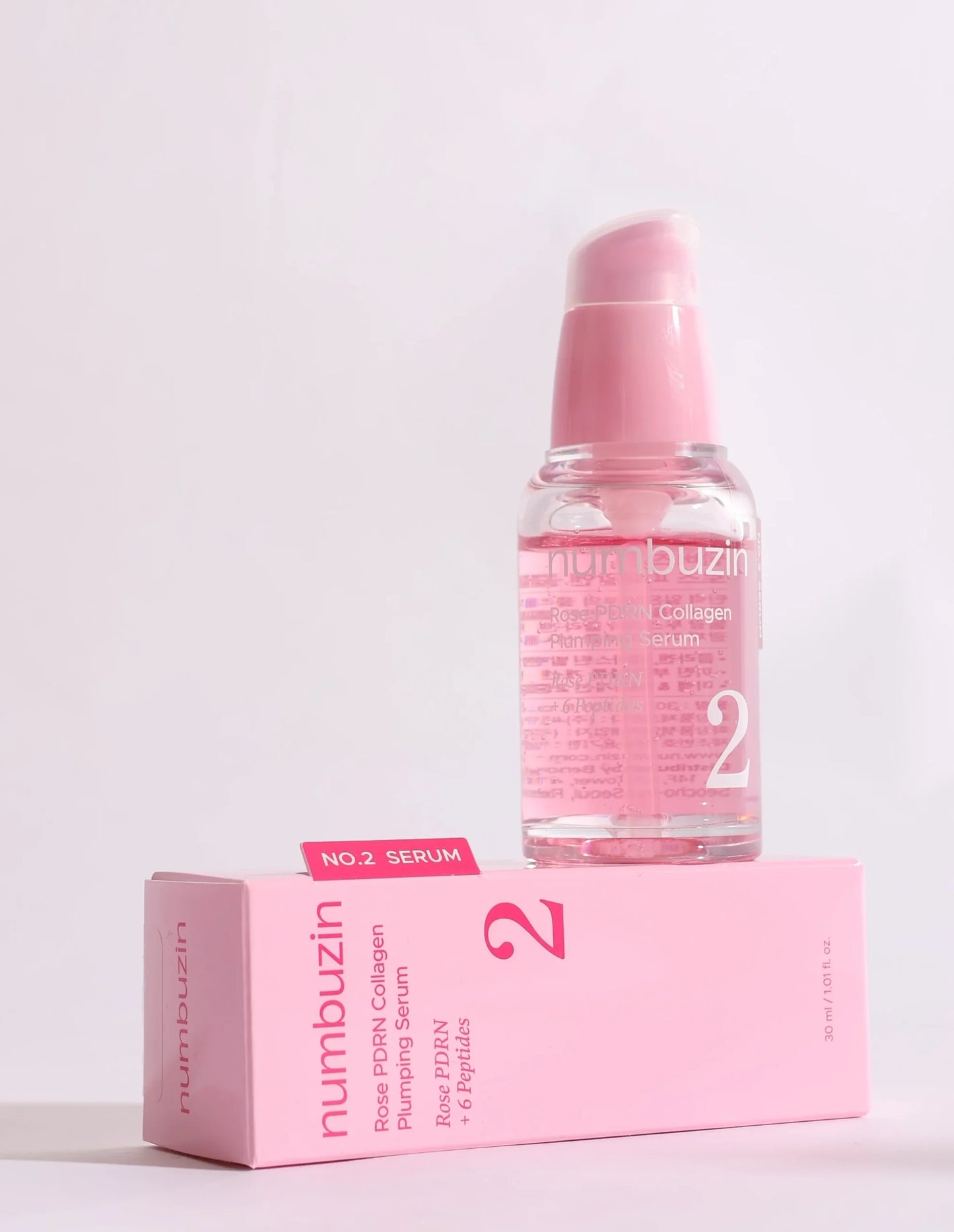 No.2 Rose PDRN Collagen Plumping Serum, 30ml