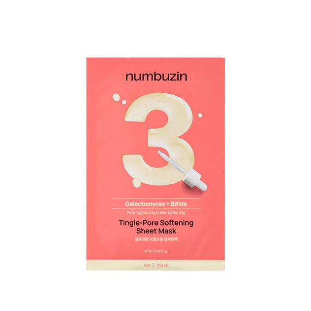 No. 3 Tingle Pore Softening Sheet Mask