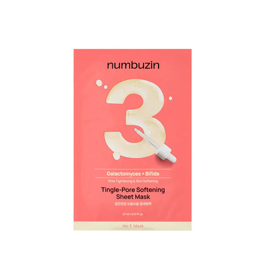 No. 3 Tingle Pore Softening Sheet Mask