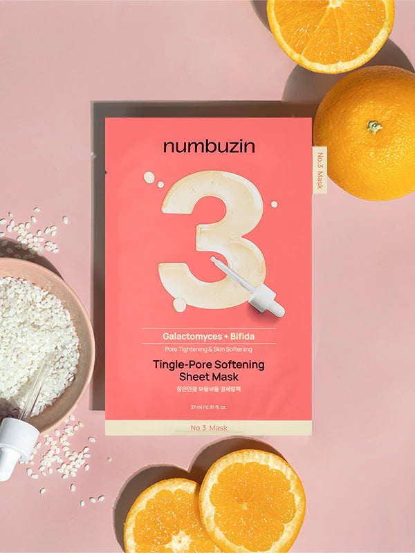 No. 3 Tingle Pore Softening Sheet Mask