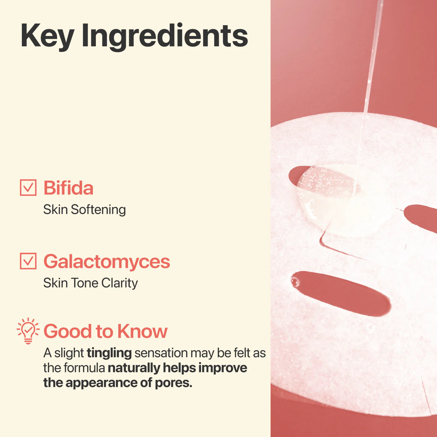 No. 3 Tingle Pore Softening Sheet Mask