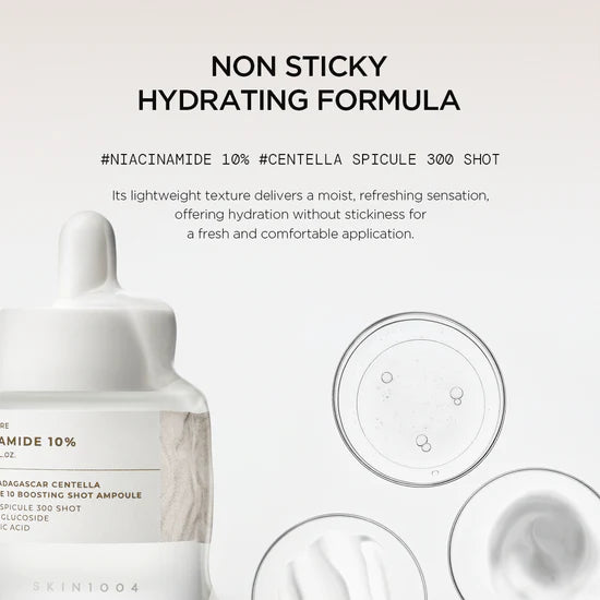 Madagascar Centella Niacinamide 10 Boosting Shot Ampoule, 30ml