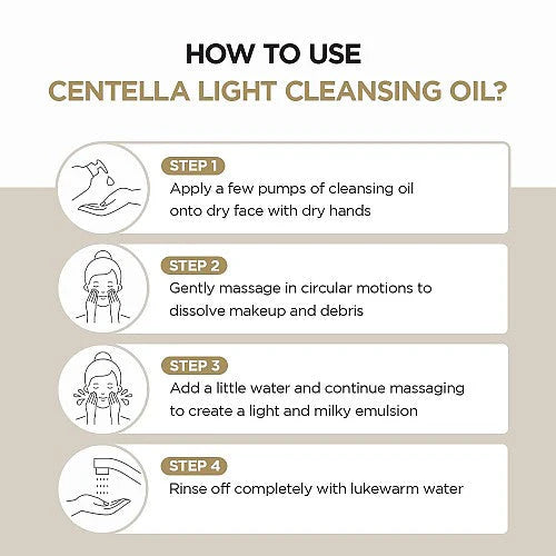 Madagascar Centella Light Cleansing Oil