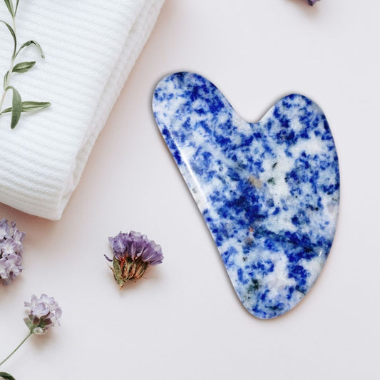 Blue Sodalite Gua Sha