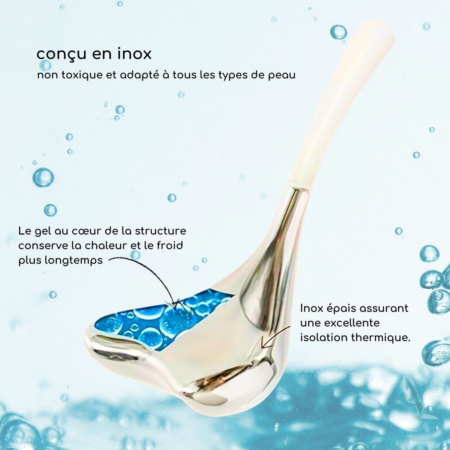 Cryo Spoon Caudale Massage Spoon