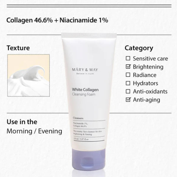 White Collagen Cleansing Foam 150ml