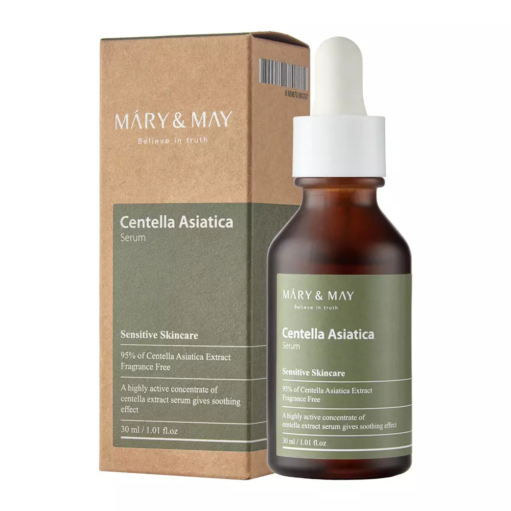 Mary & May - Centella Asiatica Serum - Facial Serum with Centella Asiatica - 30ml