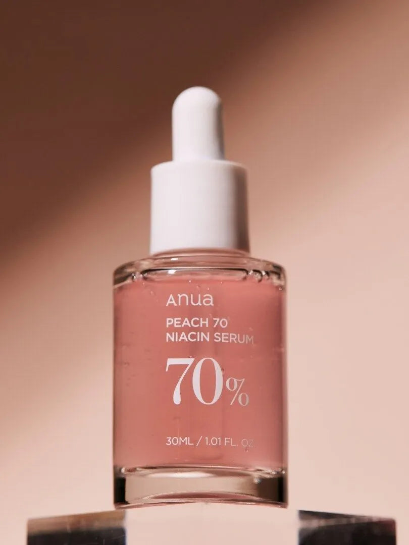 Anua - Peach 70% Niacinamide Serum - Brightening Serum with 70% Peach Extract - 30ml