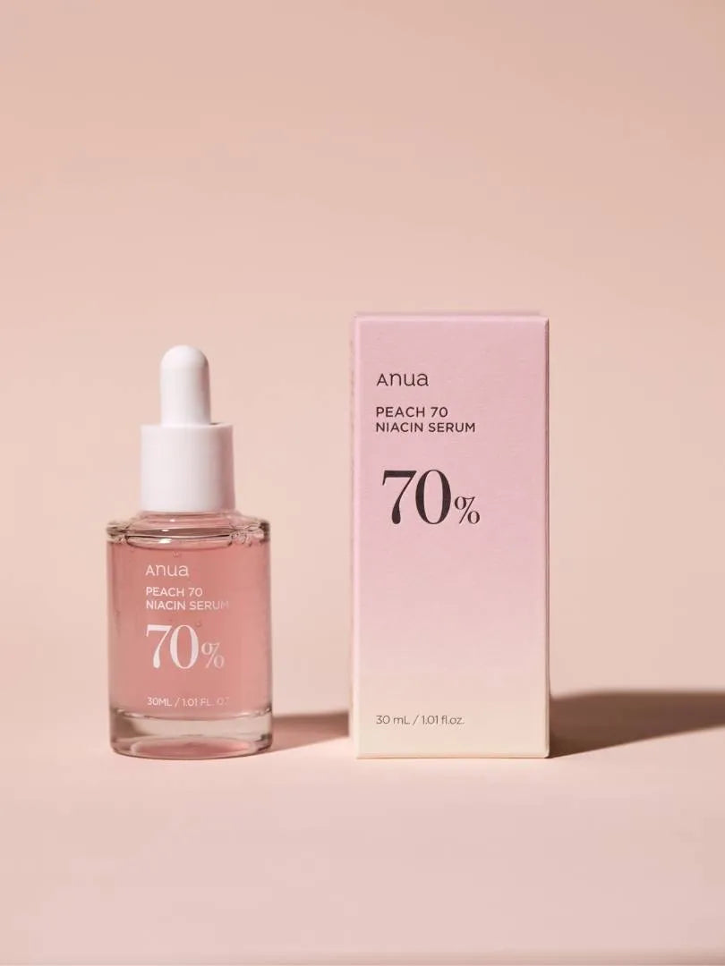 Anua - Peach 70% Niacinamide Serum - Brightening Serum with 70% Peach Extract - 30ml