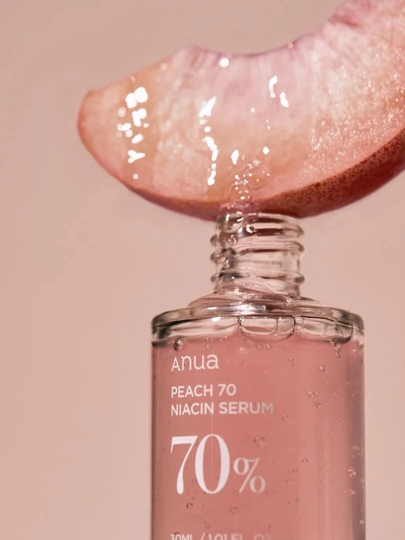 Anua - Peach 70% Niacinamide Serum - Brightening Serum with 70% Peach Extract - 30ml