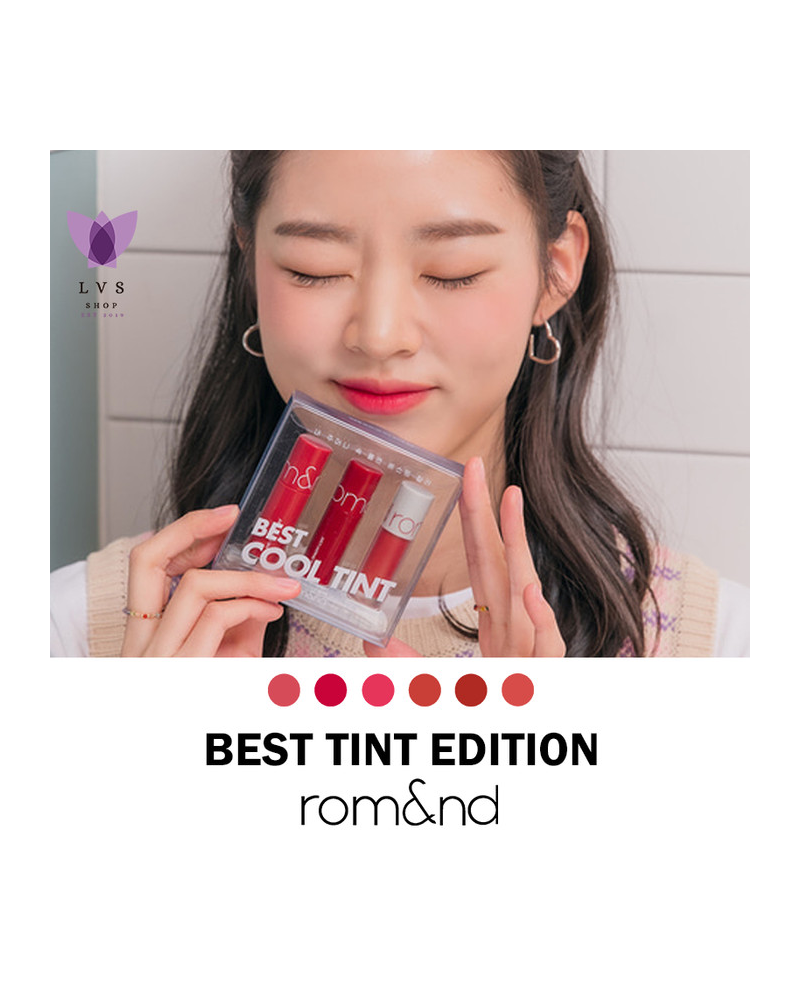 Best Tint Edition - Lip Tint Set - 02 Cool Tone Pick - 3x2g