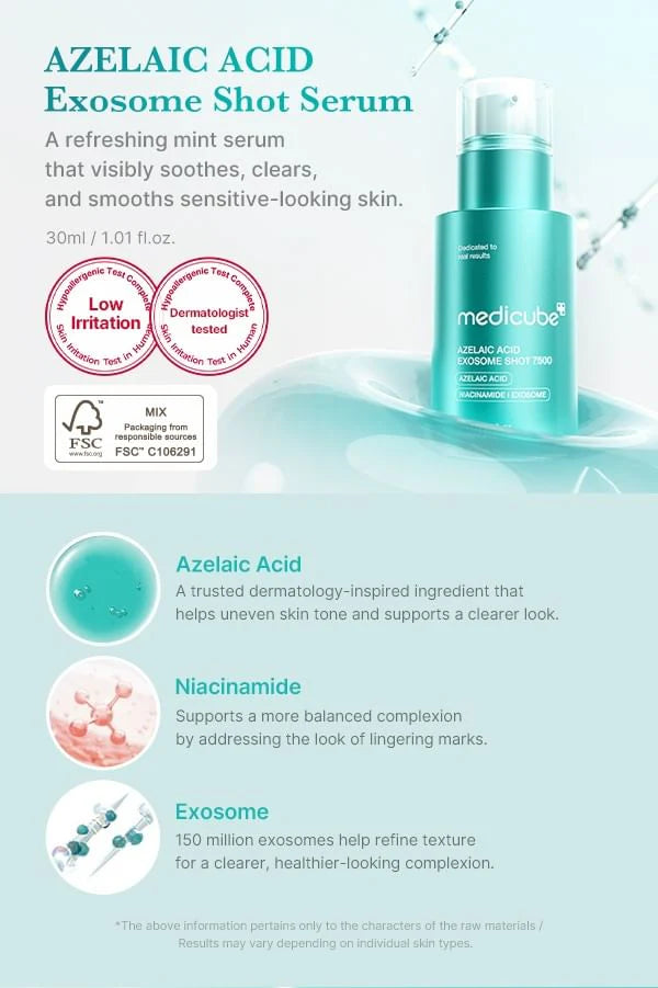 Azelaic Acid Exosome Shot Serum 7500 30ml