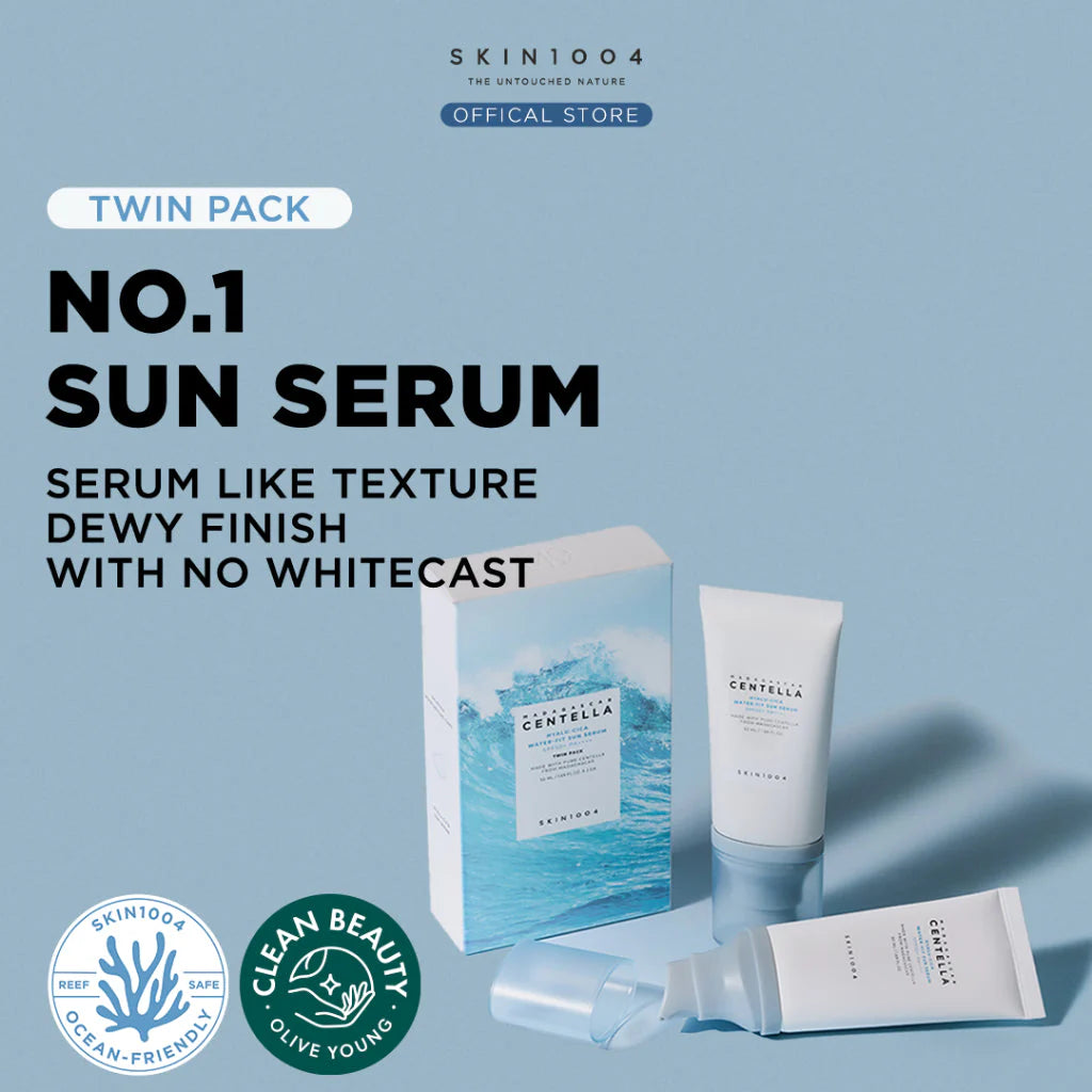 2X Madagascar Centella Hyalu-Cica Water-Fit Sun Serum