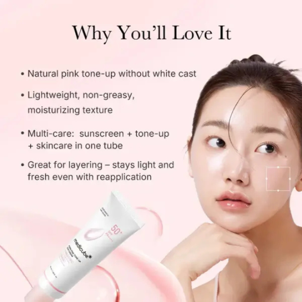 PDRN Pink Tone Up Sun Cream SPF50+ PA++++ 50ml