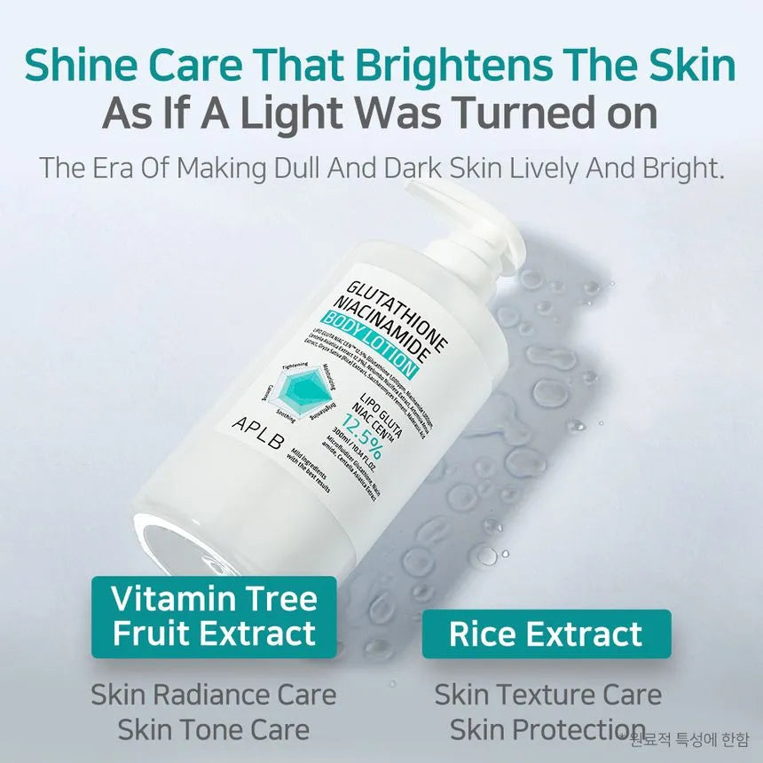 Glutathione Niacinamide Body Lotion 300ml
