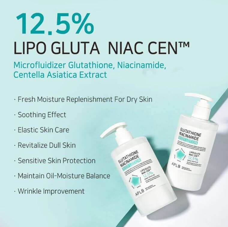 Glutathione Niacinamide Body Lotion 300ml
