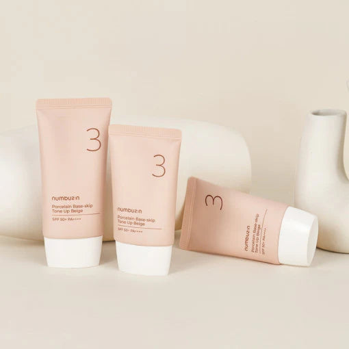 No.3 - Porcelain Base-skip Tone Up Beige 50ml