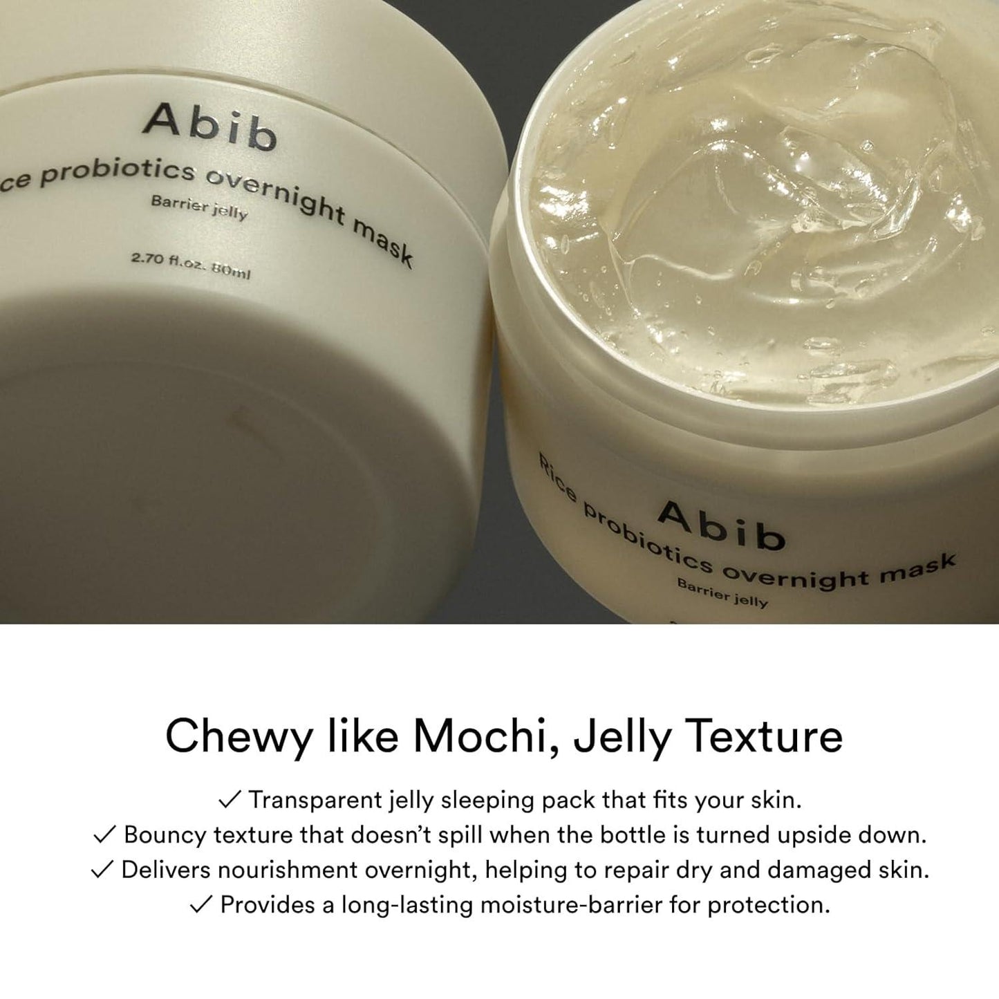 Rice Probiotics Overnight Mask Barrier Jelly 80ml