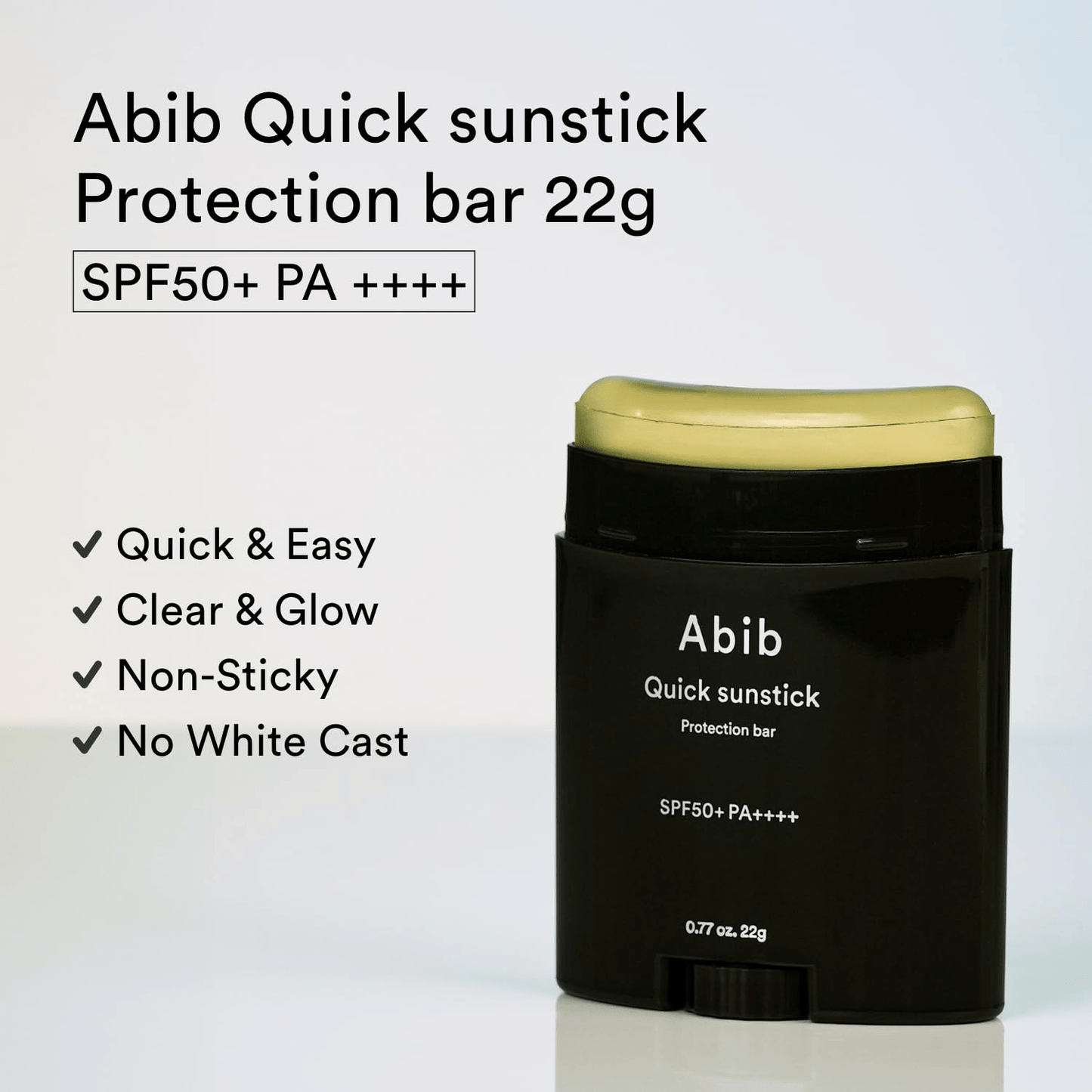 Quick Sunstick Protection Bar - SPF50+ PA++++  22gr