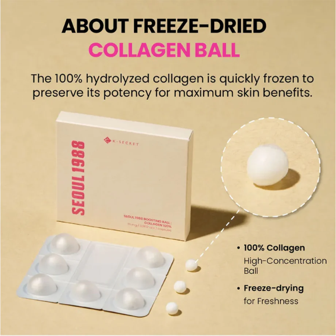 Boosting Ball: Collagen 100% 7 κάψουλες * 35mg