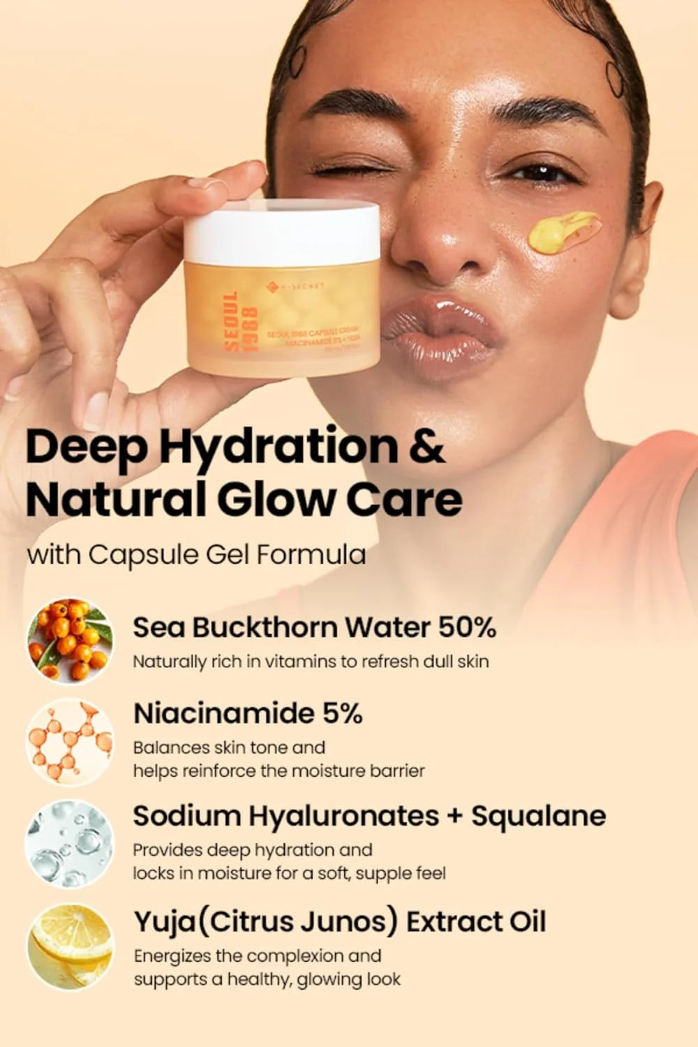 Capsule Cream: Niacinamide 5% + Yuja 50ml