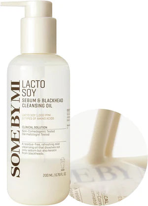 Lacto Soy Sebum & Blackhead Cleansing Oil 200ml