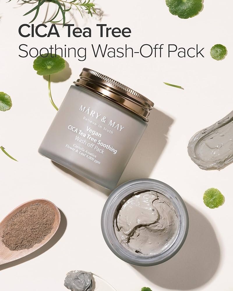 CICA Tea Tree Soothing Wash off Pack 125g