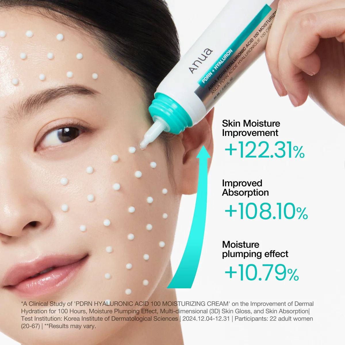 PDRN Hyaluronic Acid 100 Moisturizing Cream 60ml