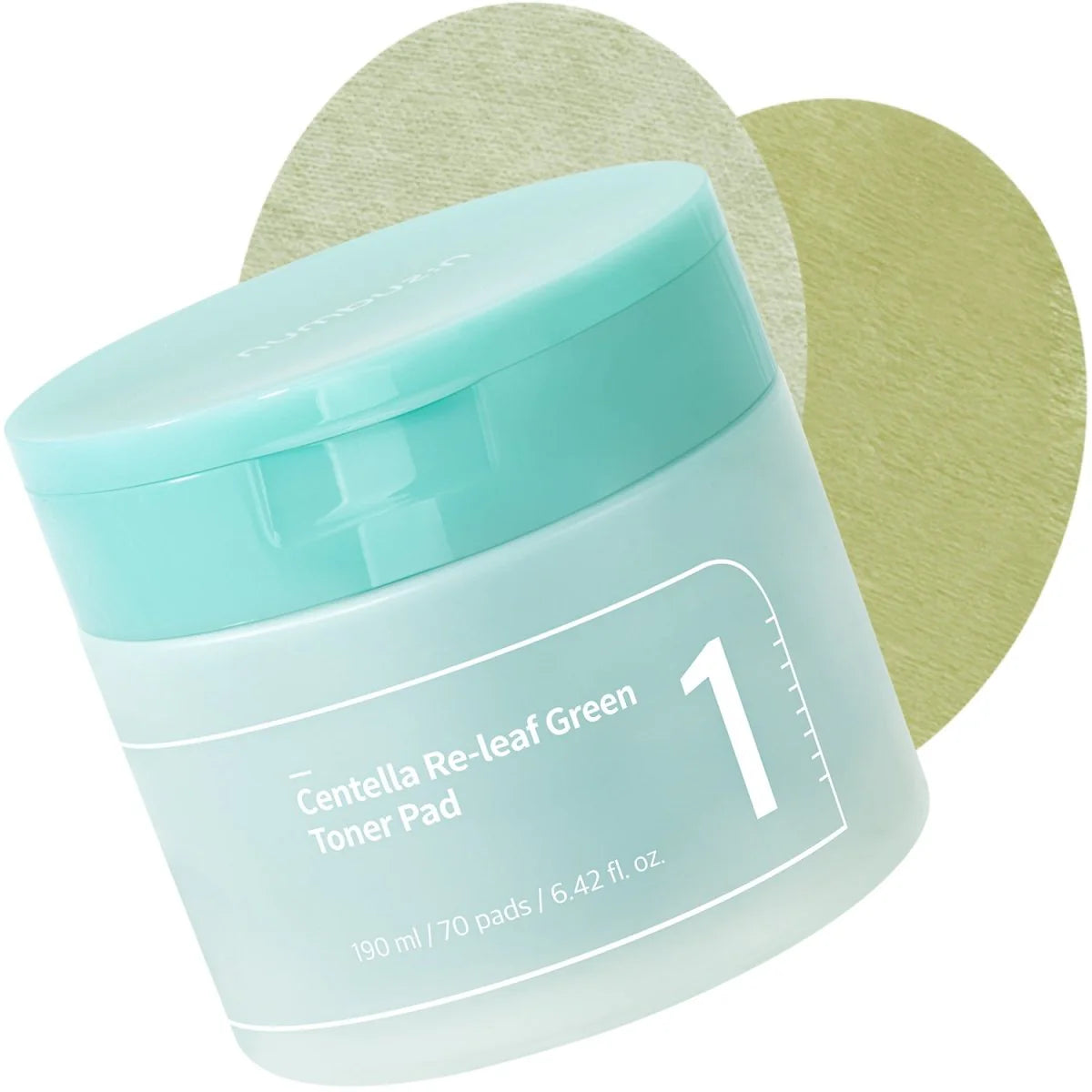 No.1 Centella Re-Leaf Green Toner Pad 70τμχ