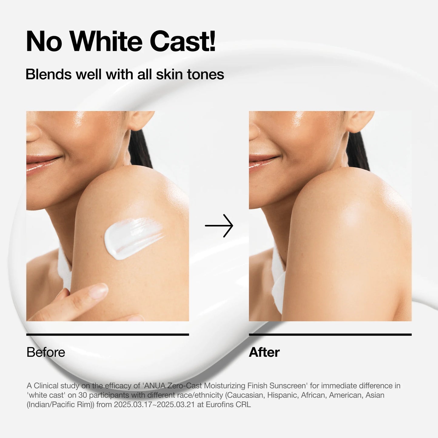 Zero-cast Moisturizing Finish Sunscreen 50ml