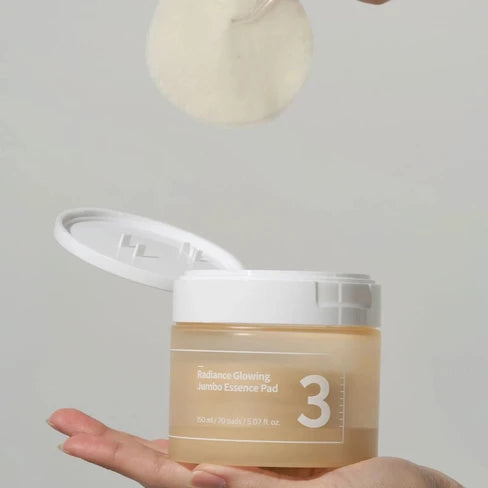No.3 Radiance Glowing Jumbo Essence Pad 70pads